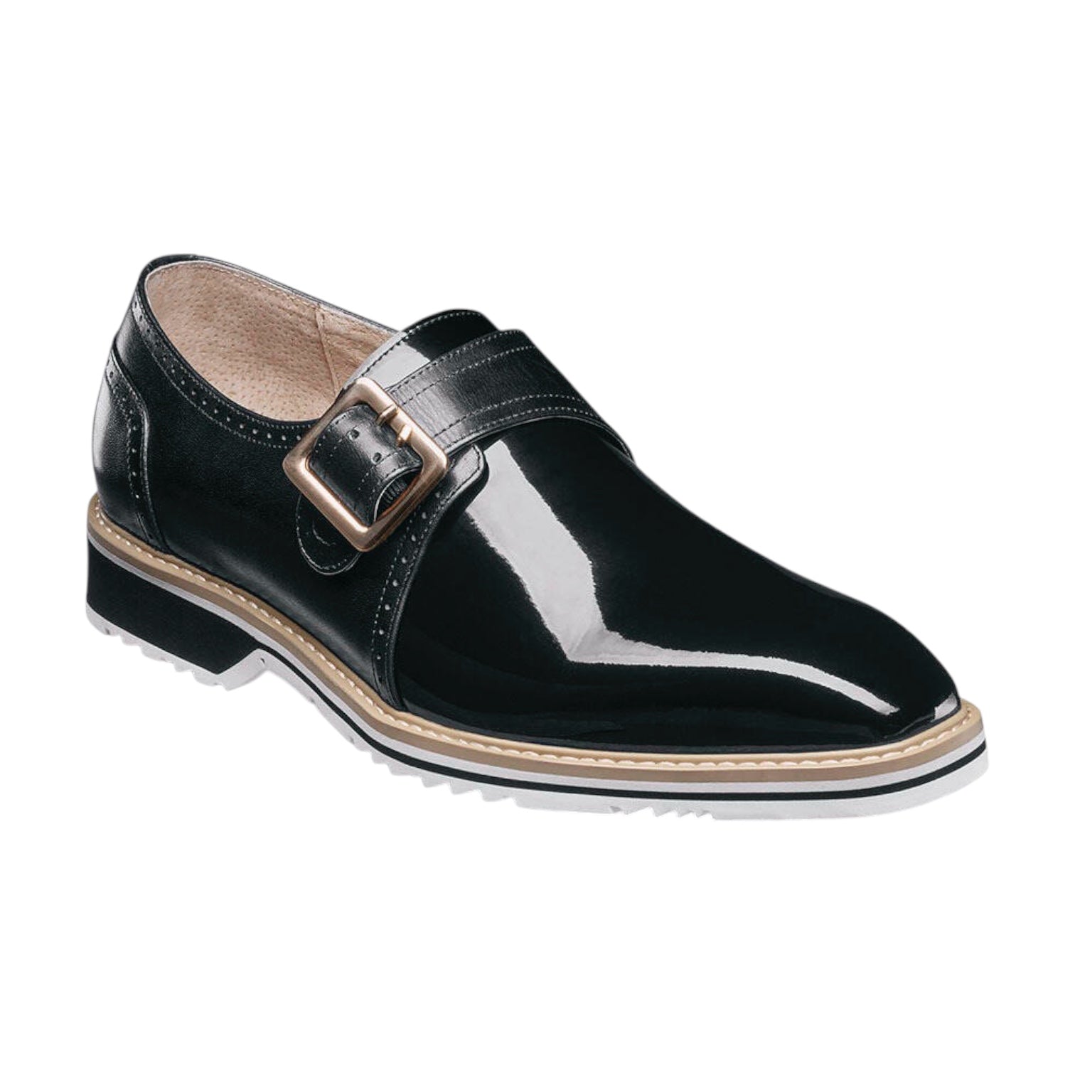 STACY ADAMS: Bartram Monk Strap 25724